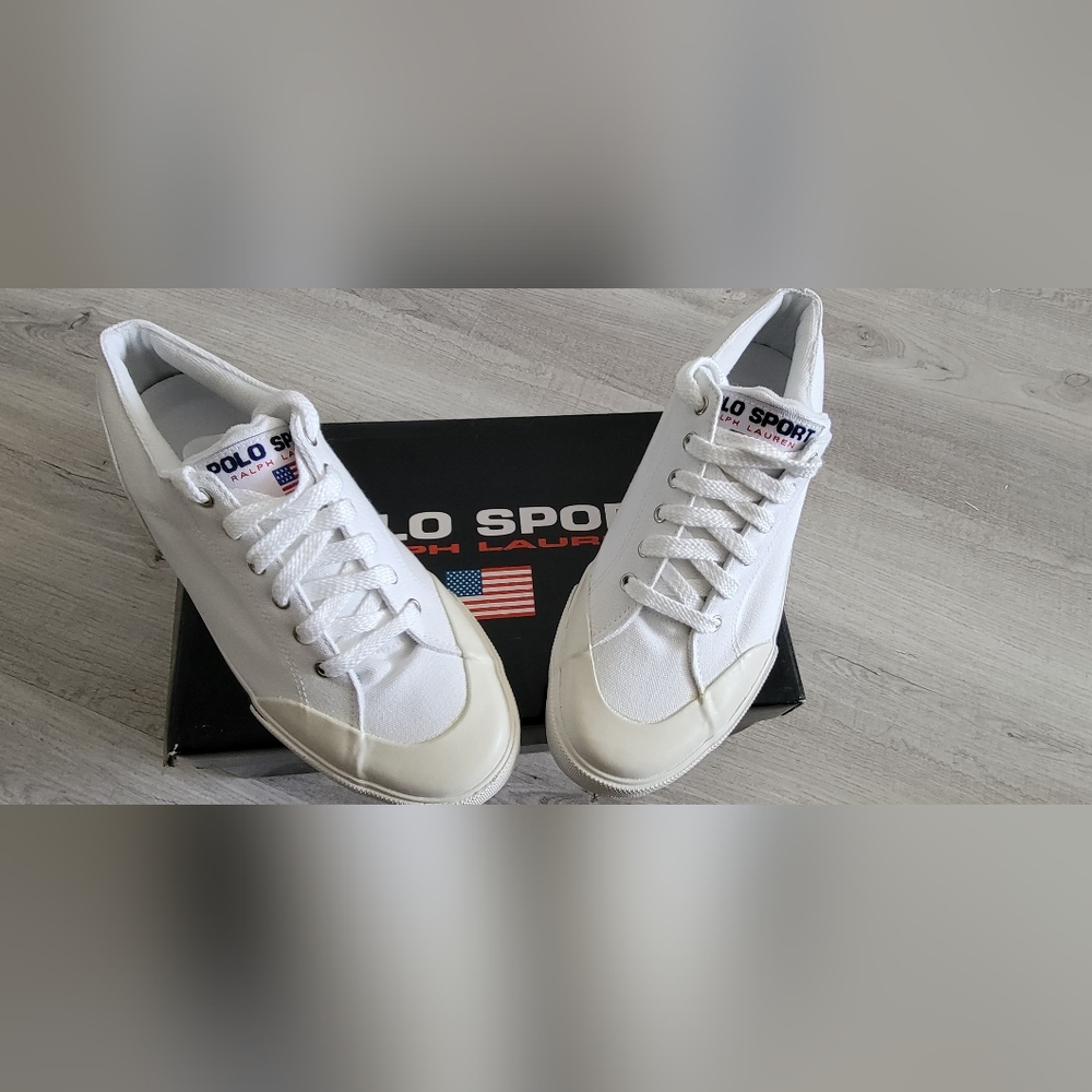 New Polo Sport Canvas Sneakers